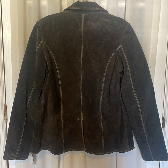 NWT Hurley Brown Suede Leather Jacket - Picture 10 of 15